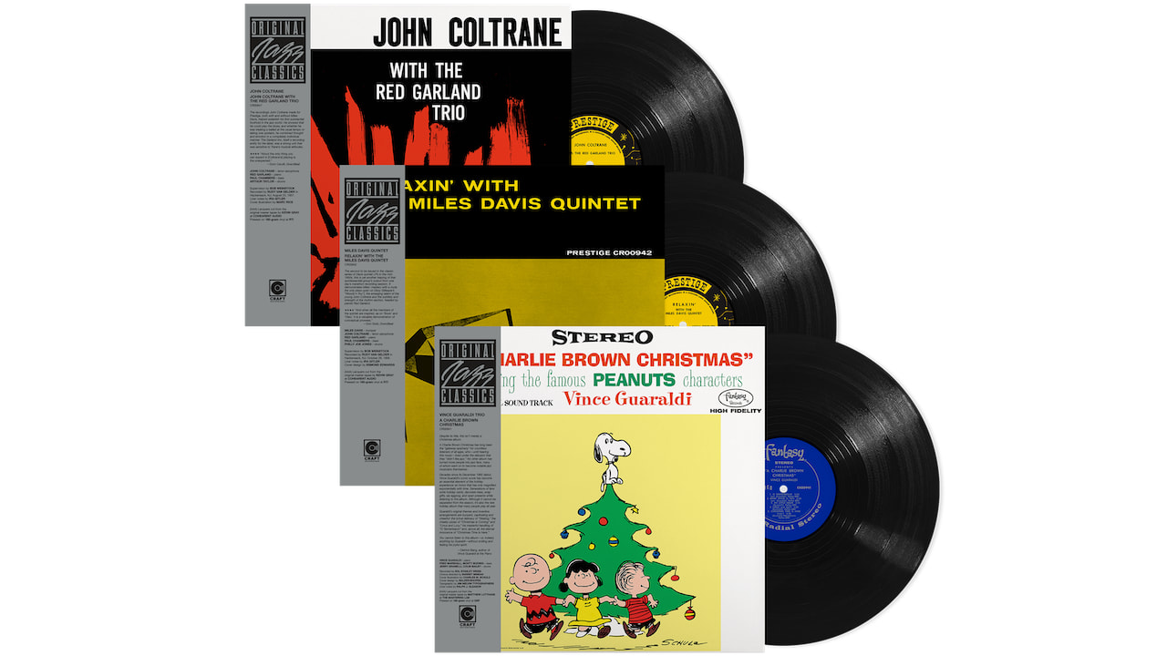 Miles Davis, John Coltrane และ A Charlie Brown Christmas กลับมาอีกครั้งในรูปแบบแผ่นเสียง AAA จากซีรีส์ Original Jazz Classics