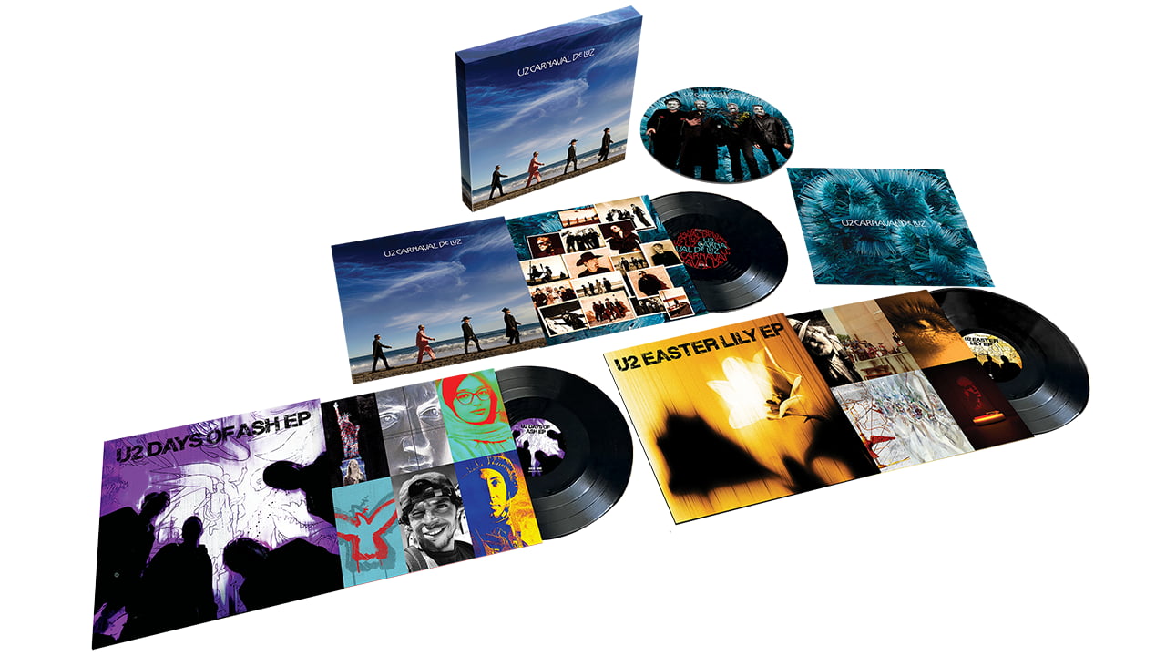 U2 เตรียมวางจำหน่ายอัลบั้ม Carnaval De Luz ในรูปแบบบลูเรย์ระบบเสียง Dolby Atmos และสเตอริโอความละเอียดสูง